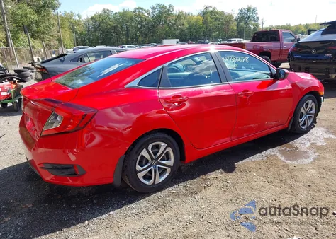 2018 Honda Civic Lx from USA, damaged, VIN 2HGFC2F57JH600982